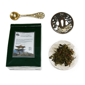 Grüner Tee Sencha Feige Beere